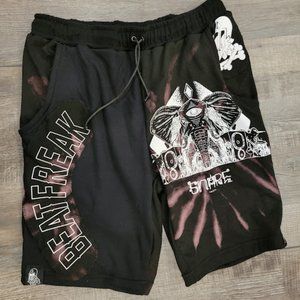 Snare Collab Shorts Size Medium Beatfreak x Skull Bones